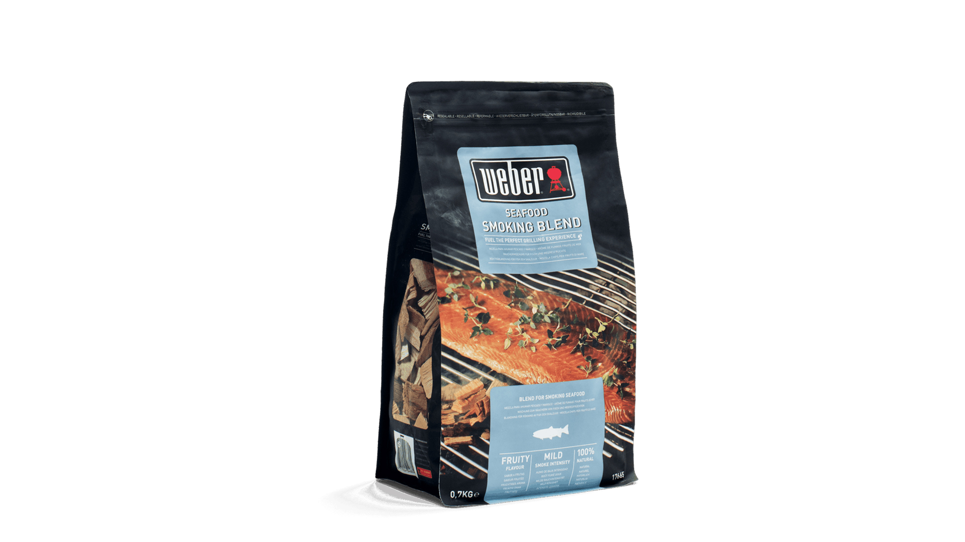 Houtsnippers Vis, Schaal- en Schelpdieren Chips Blend Weber