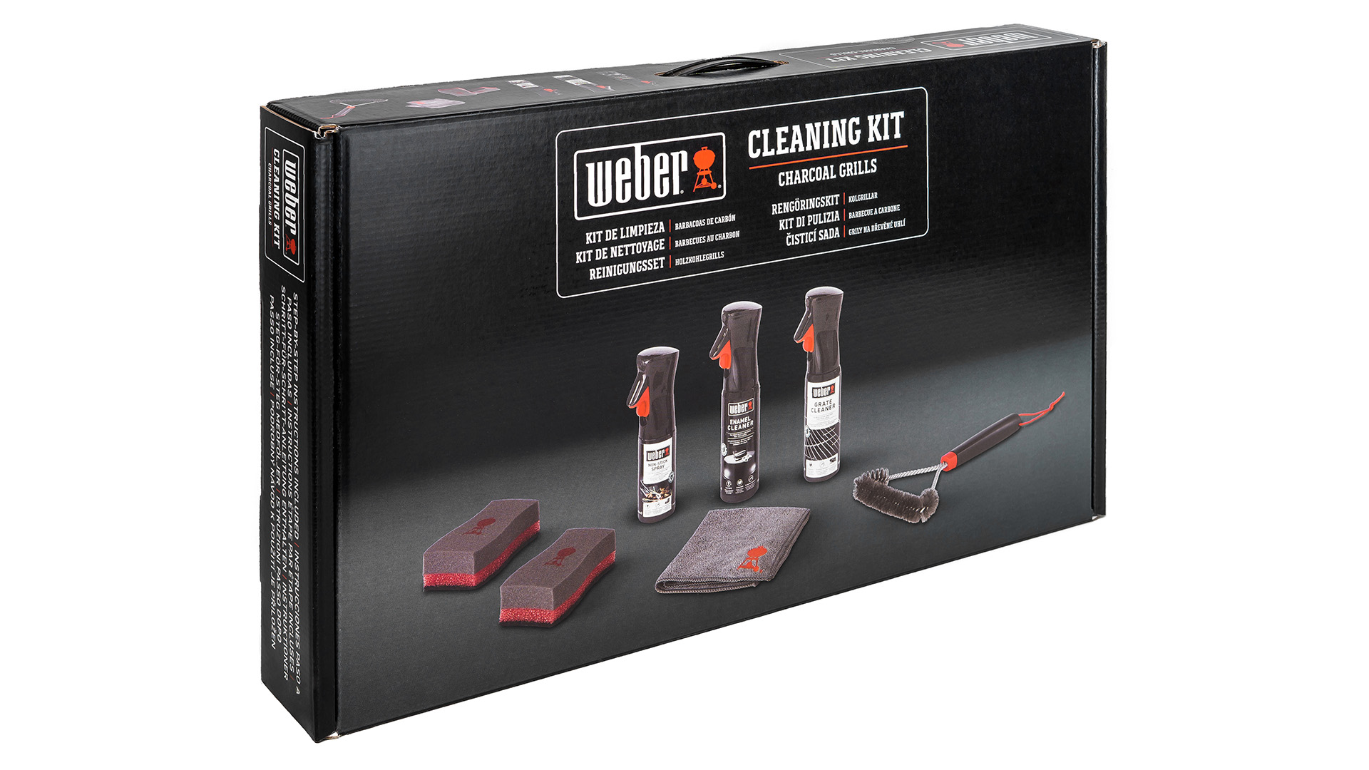 Reiniging Set Houtskool Barbecues Weber 