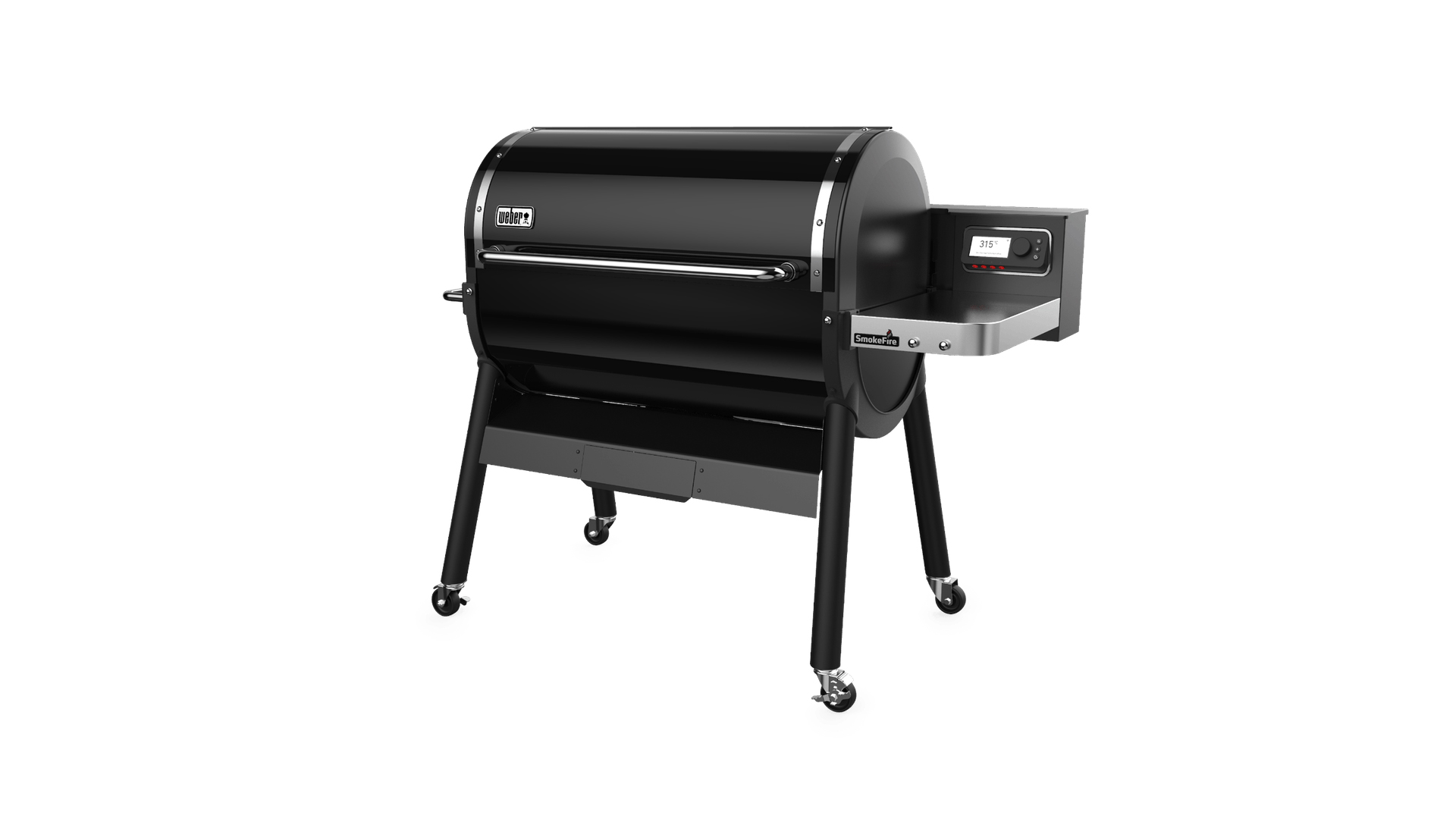 SmokeFire EX6 GBS Black Wood Burning Pellet Barbecue