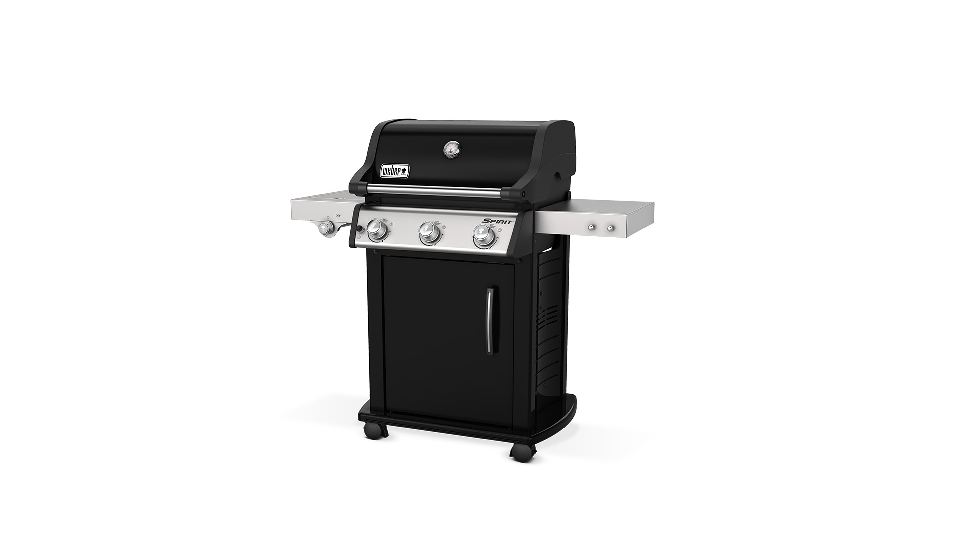 Spirit E-325 Schwarz mit GBS-Grillrost – Weber