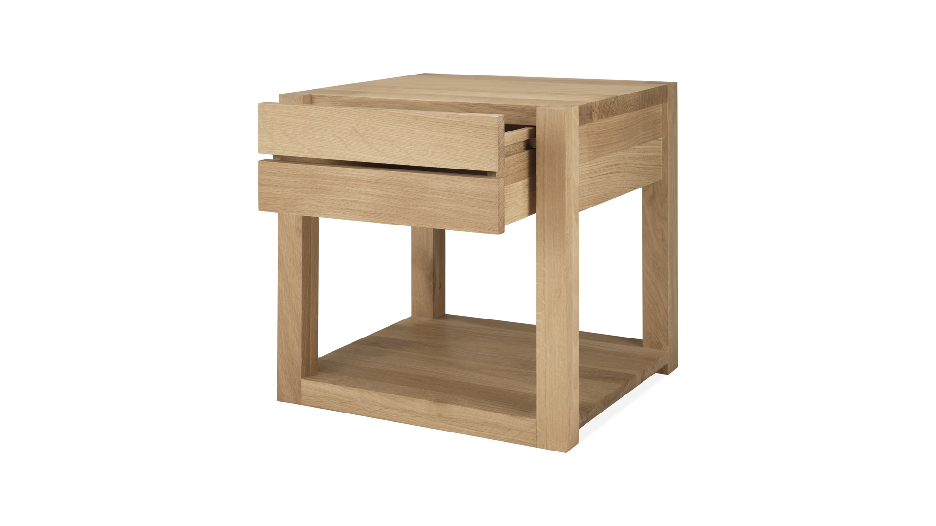 Eichenholz Azur Nachttisch 48 x 44cm Ethnicraft