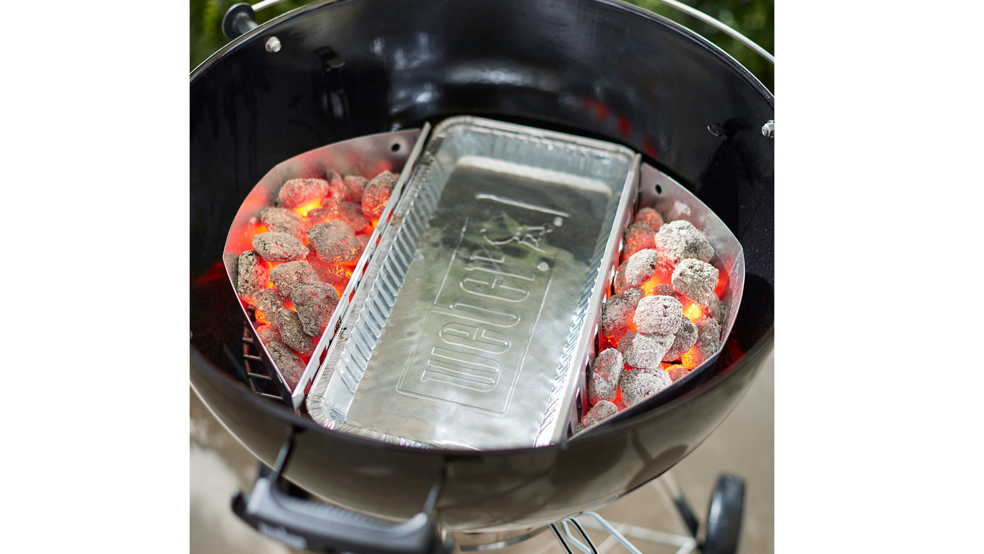 Aluminium lekbakjes Weber - XL voor 57cm houtskool BBQ - Set van 5