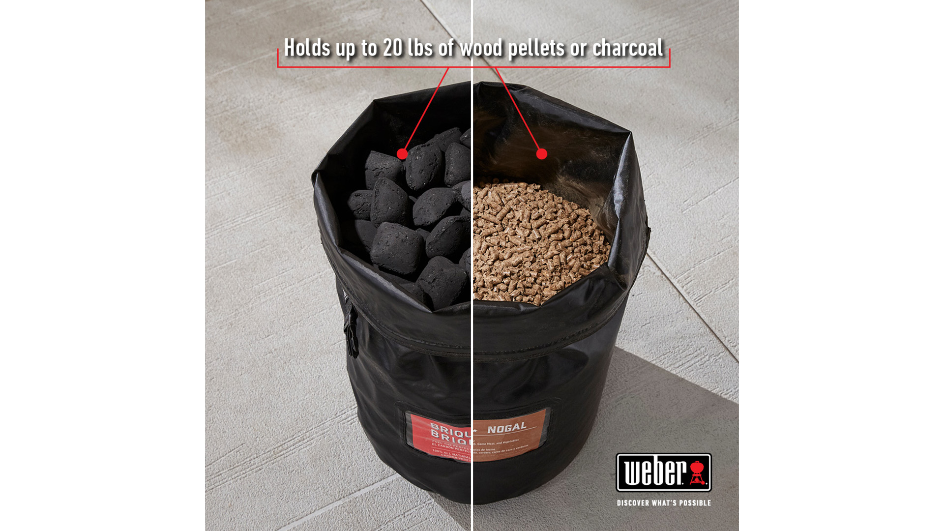 Pellet - Charcoal Storage Bag Weber