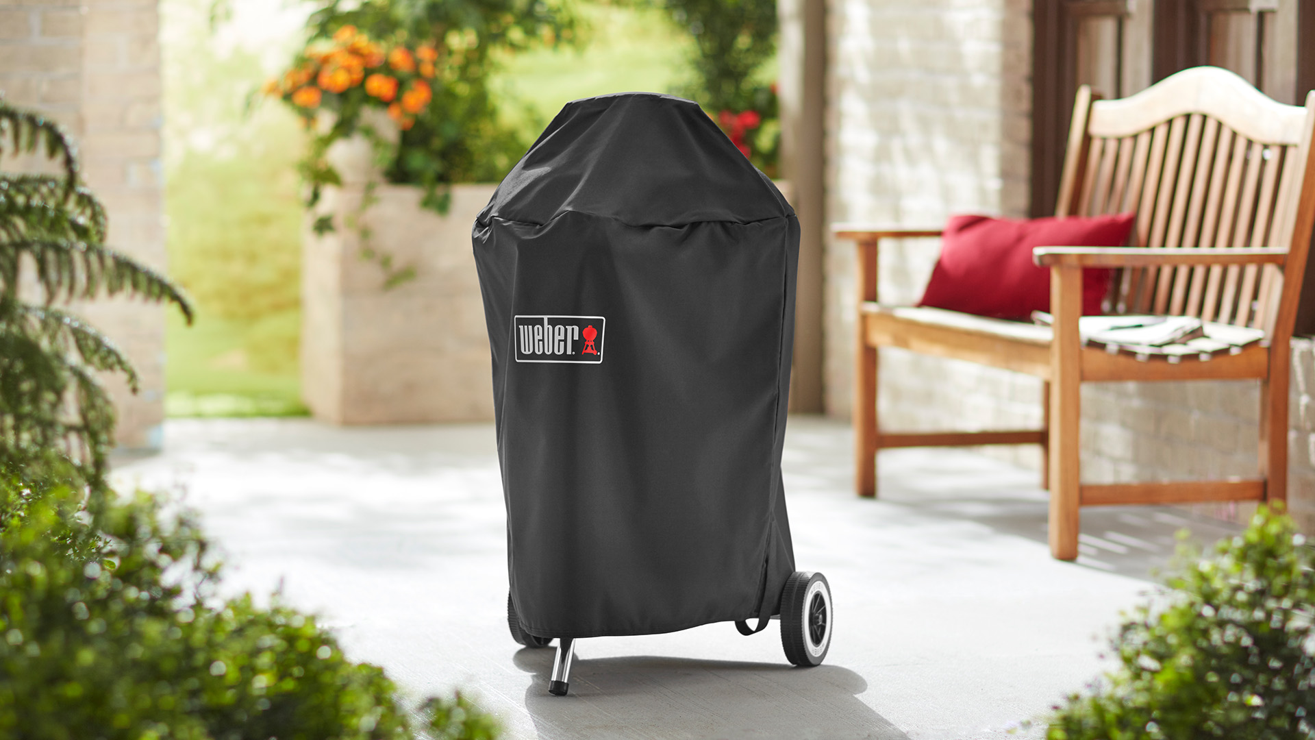 Charcoal BBQ Cover Weber - For Kettle 57cm and Master Touch Charcoal BBQ