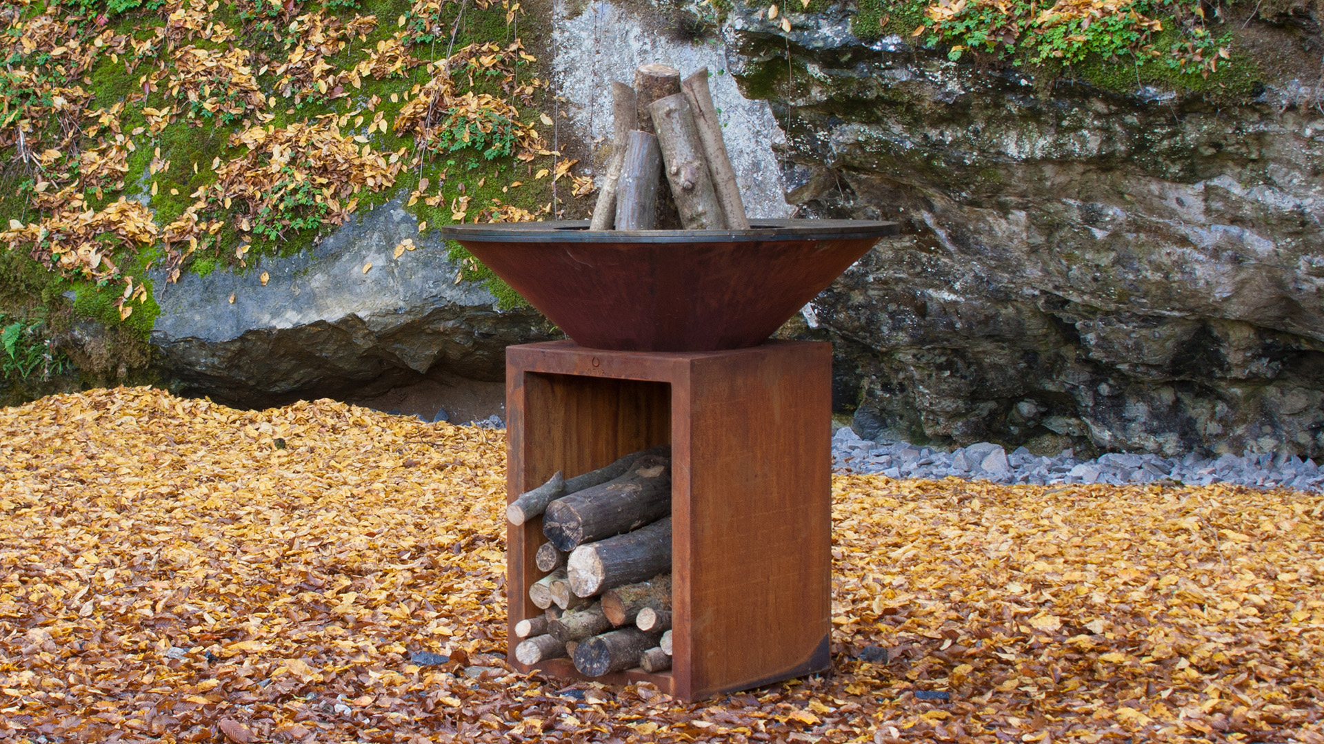 Ofyr Classic Grillaufbewahrung Corten 100