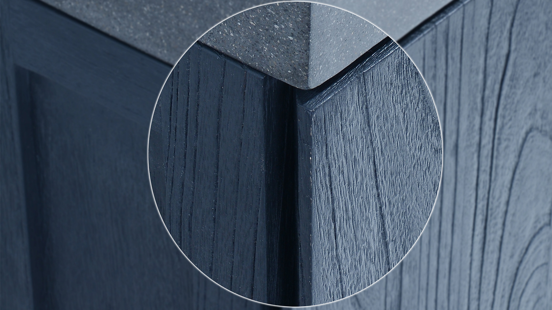 Java Black Square Handwaschbecken + Terrazzo Waschbecken Schwarz