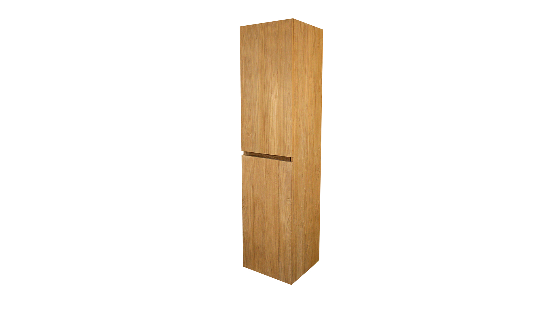 Essence Teak Tall Cabinet – 2 Hinged Doors, Right-Hand Opening