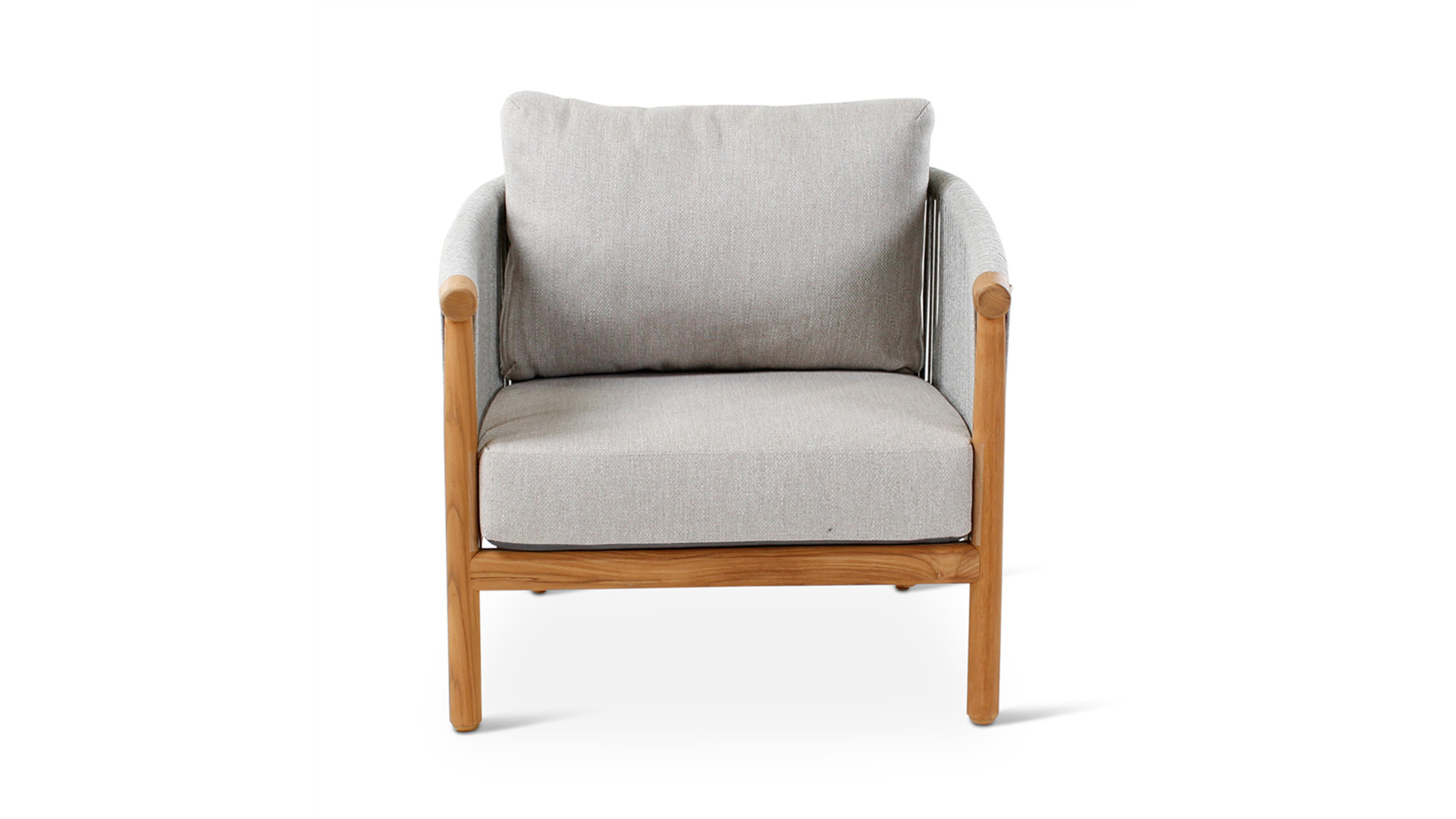 Romeo Club Lounge Teak Frame - Cloud Rope + Kussens Cloud