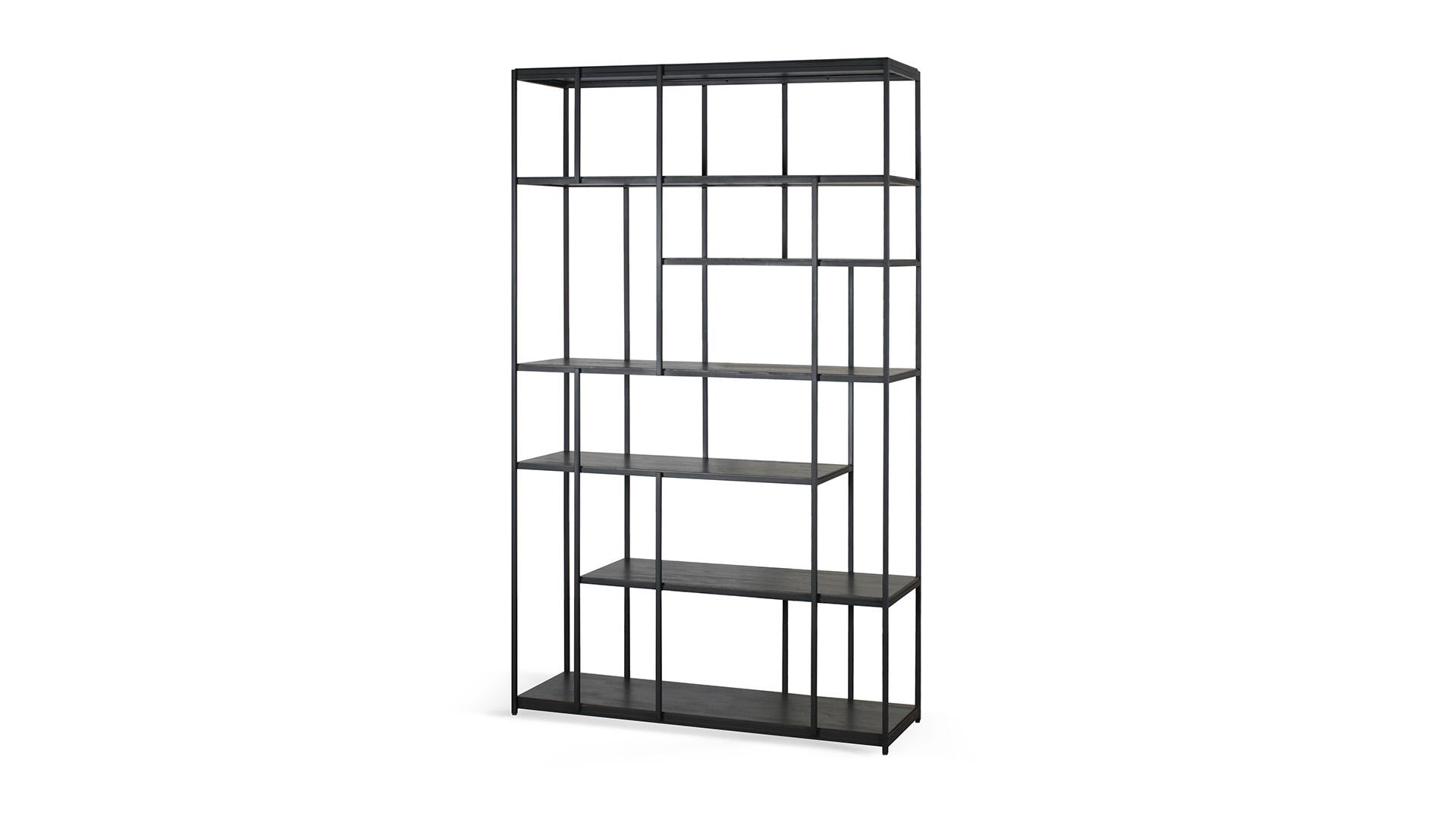Teak Zwart Studio Rek 120 x 40cm Ethnicraft