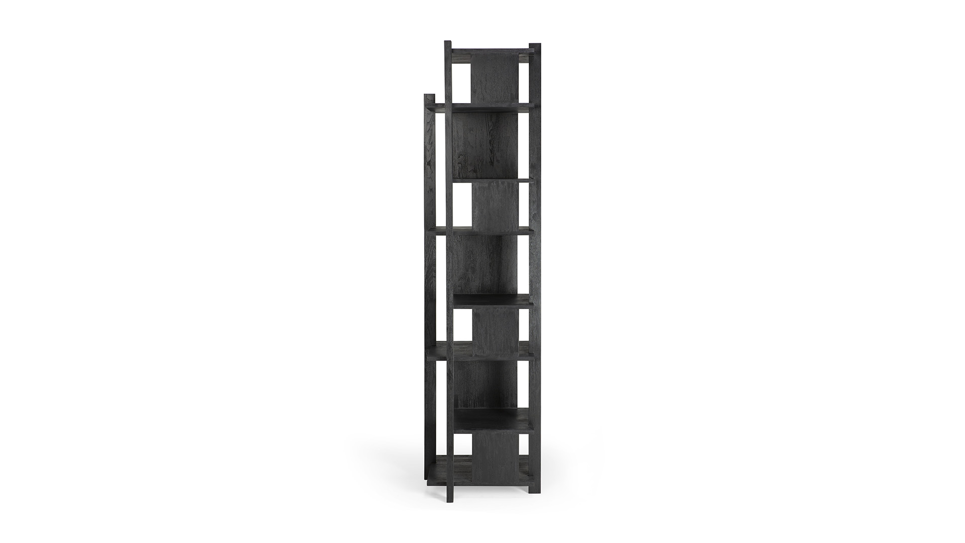 Teak Zwart Abstract kast 49 x 54cm Ethnicraft