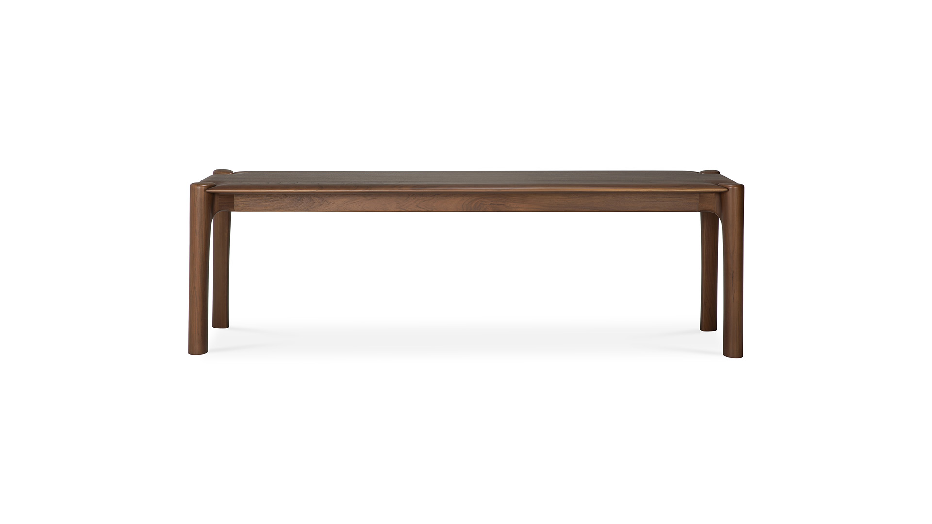 Teak brown PI bench 146 x 35cm Ethnicraft
