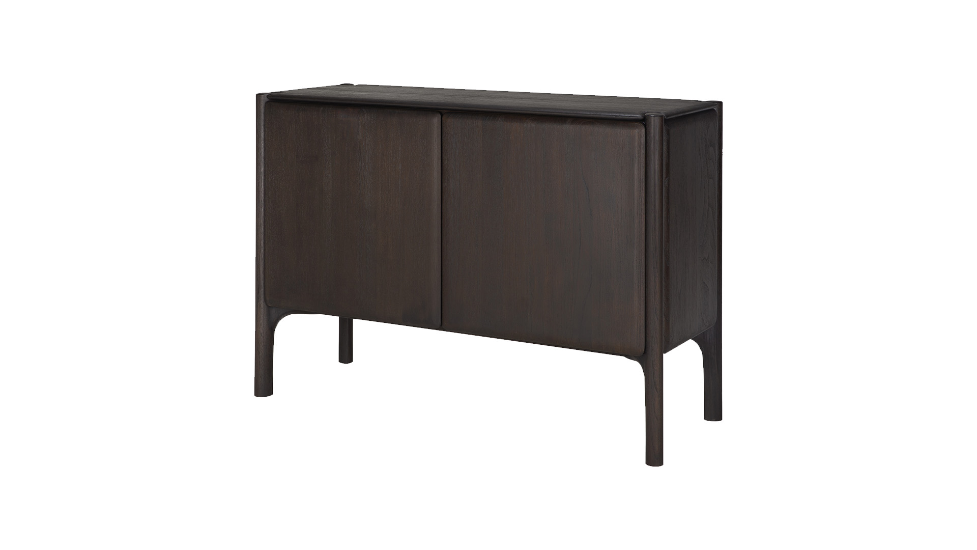 Teck brun foncé Buffet PI 119 x 45cm Ethnicraft