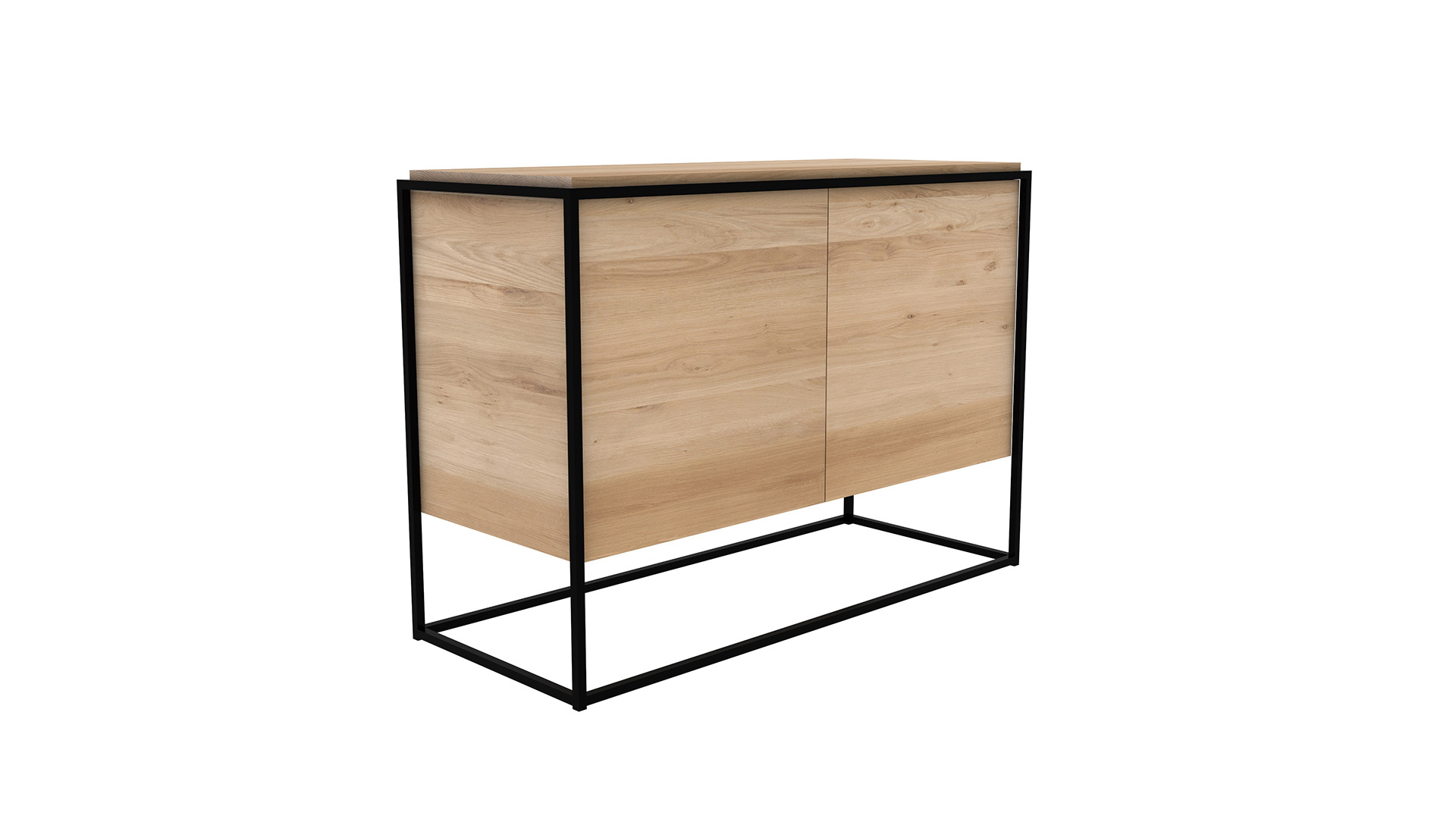 Eichenholz Monolit Anrichte 110 x 45cm Ethnicraft