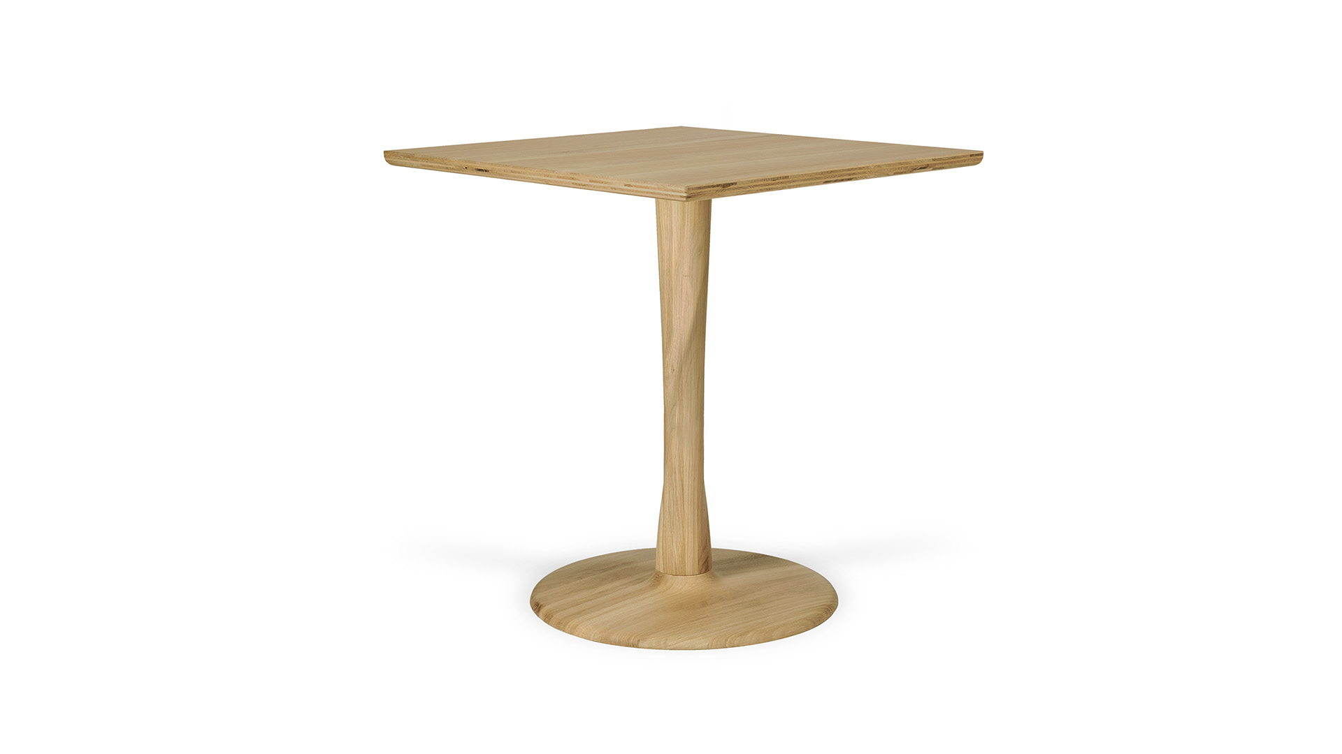 Chêne Table Torsion 70 x 70cm Ethnicraft