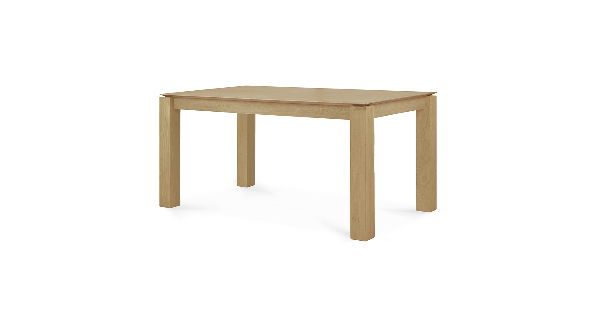Chêne Table à rallonge Slice 180-280 x 100cm Ethnicraft