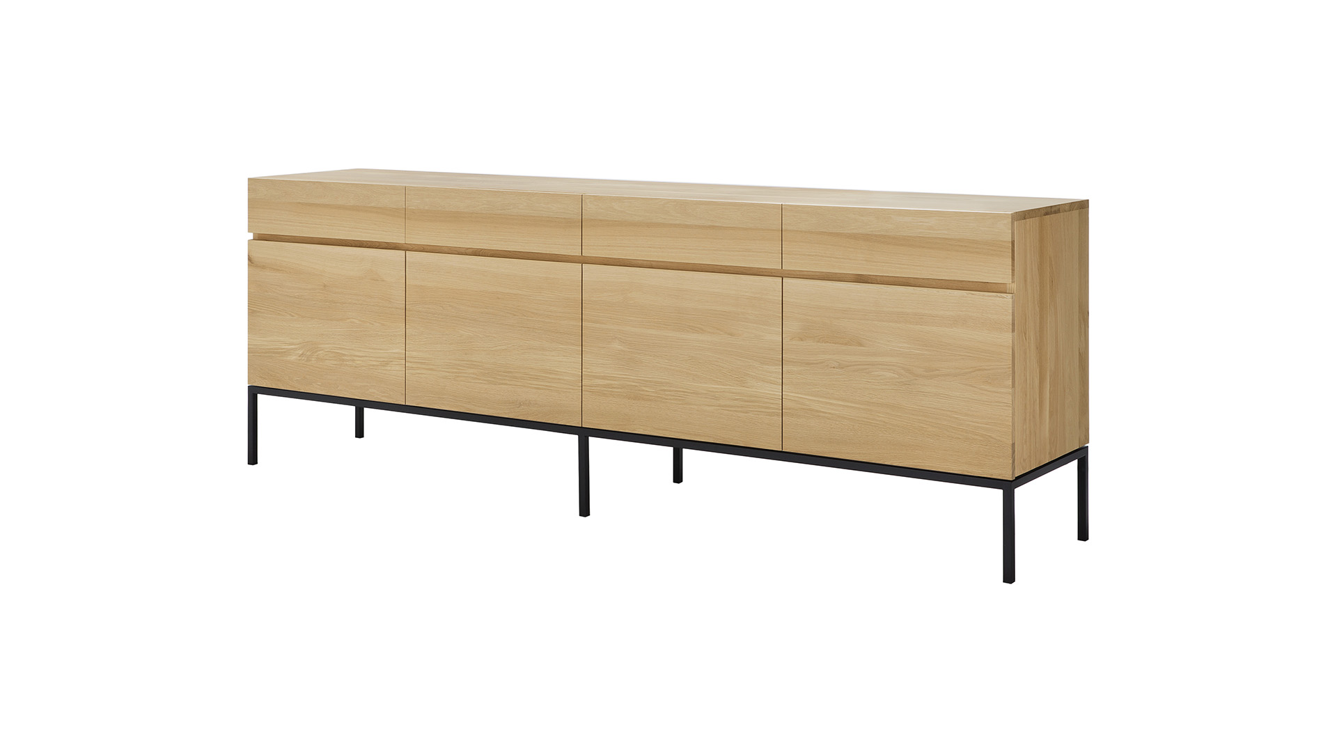 Eichenholz Ligna Anrichte 220 x 45cm Ethnicraft