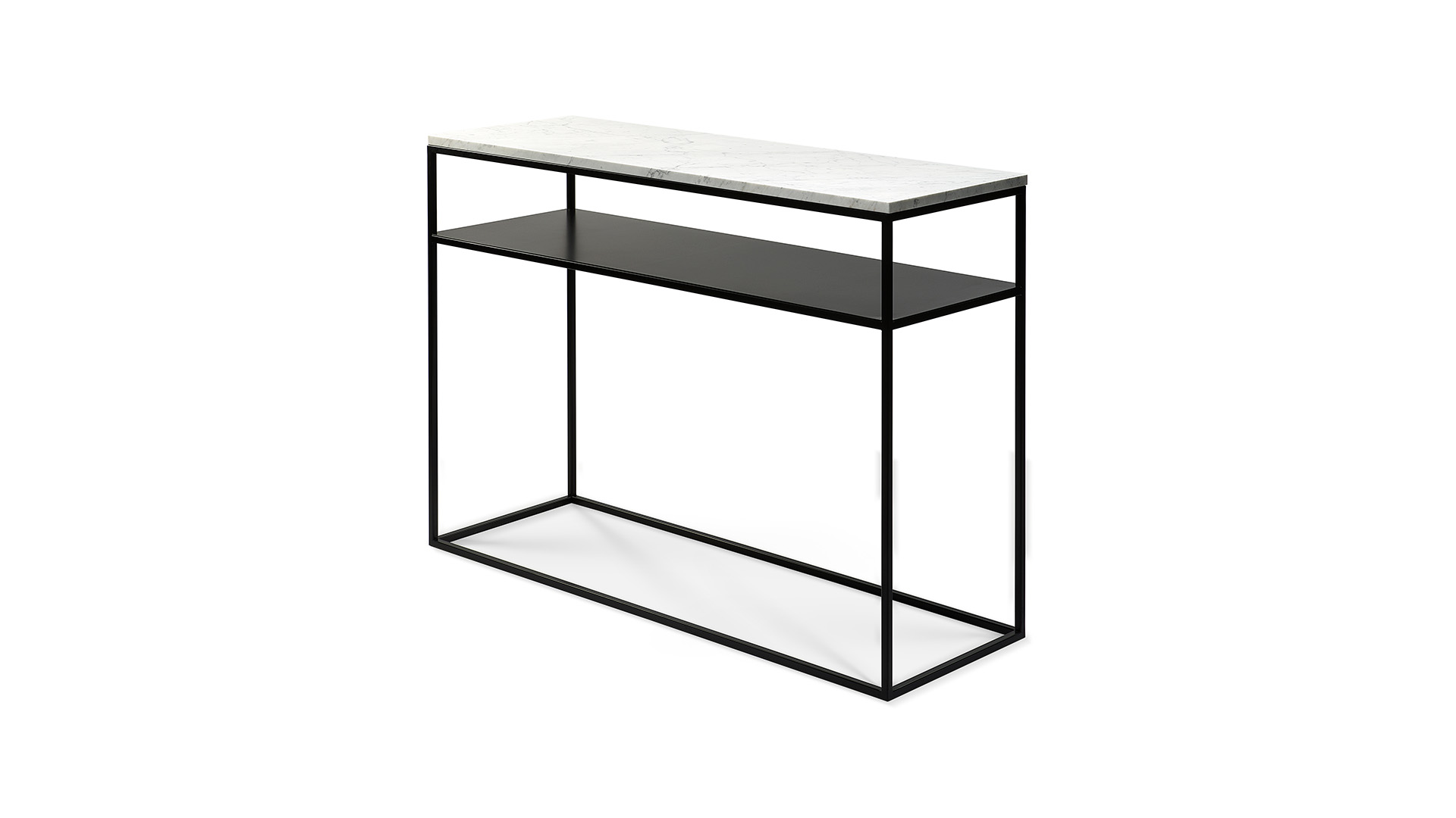 White Carrara Console Stone 120 x 40cm Ethnicraft