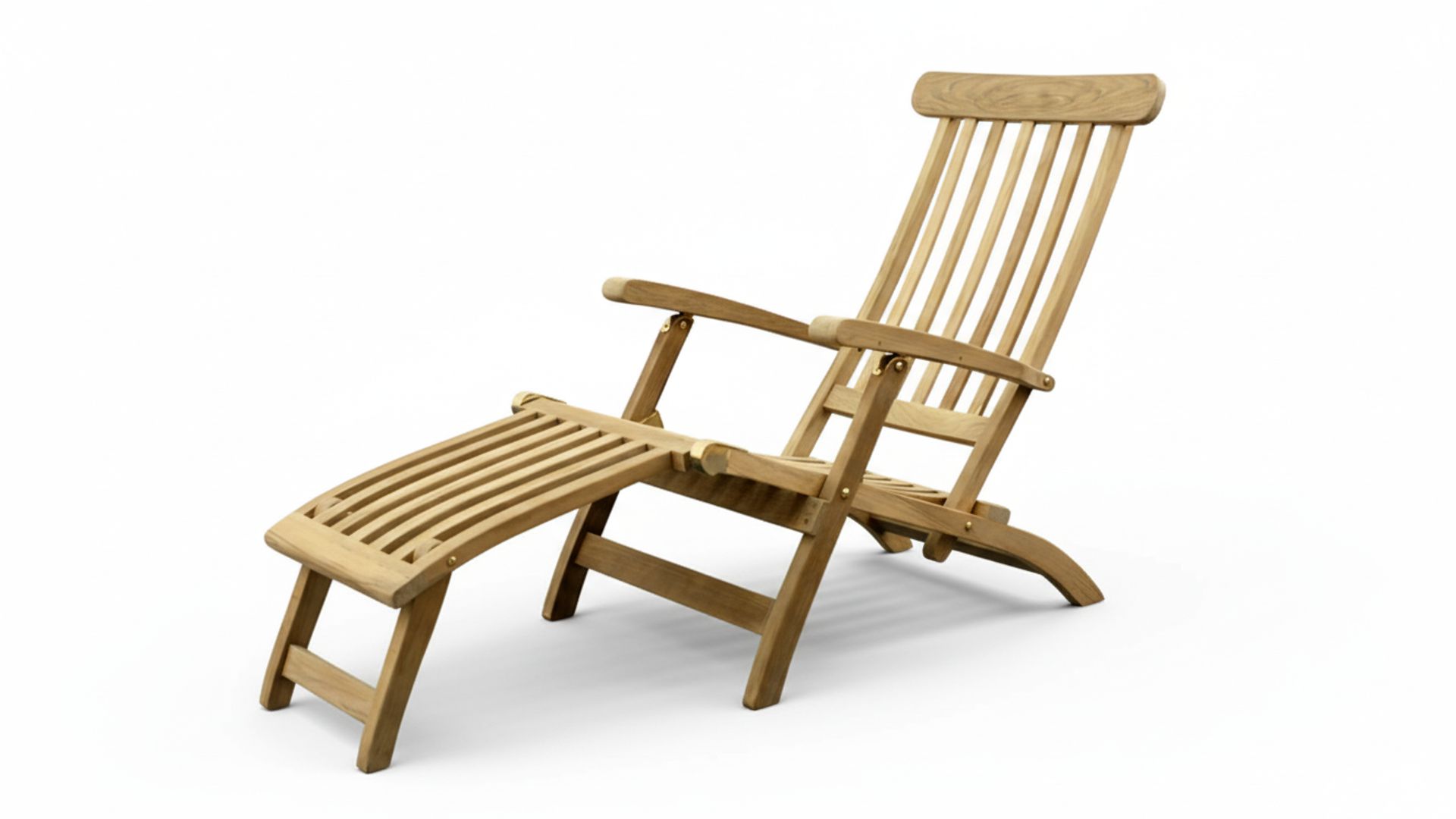 Ligbed Deckchair Classic Steamer 153 x 100 x 61cm Diamond Collection