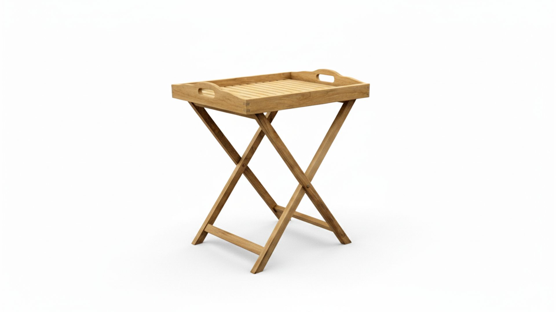 Butler-Tablett inkl. Ständer 53 x 39 x H64cm – Diamond Collection