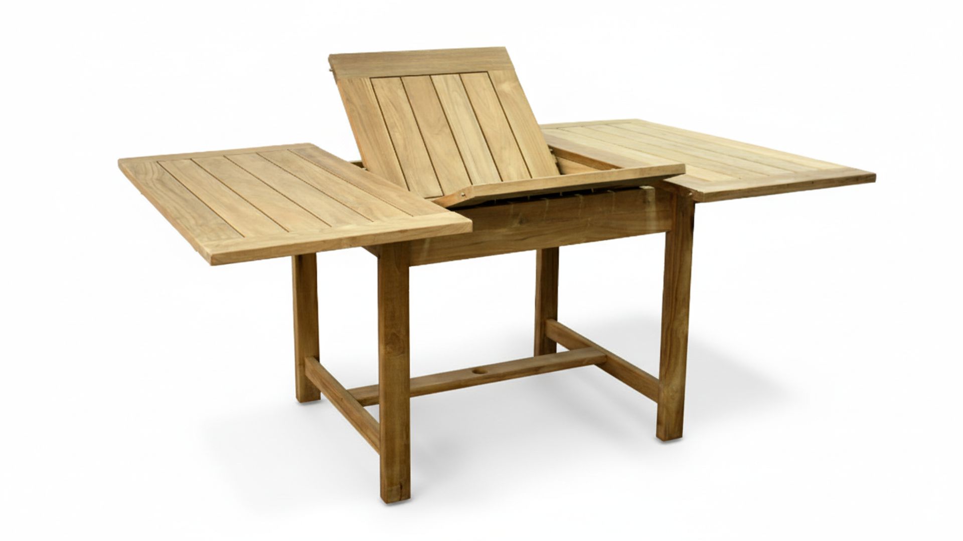 Tuintafel Uitschuifbaar Rechthoek Brede Latten 120 x 180 x 120cm - Limited Edition Diamond Collection