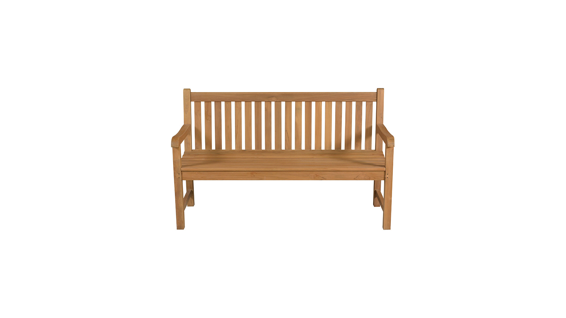 Tuinbank Rechte Rug 120cm P5 Parkbank 120cm x 92cm x 66cm - Diamond Collection