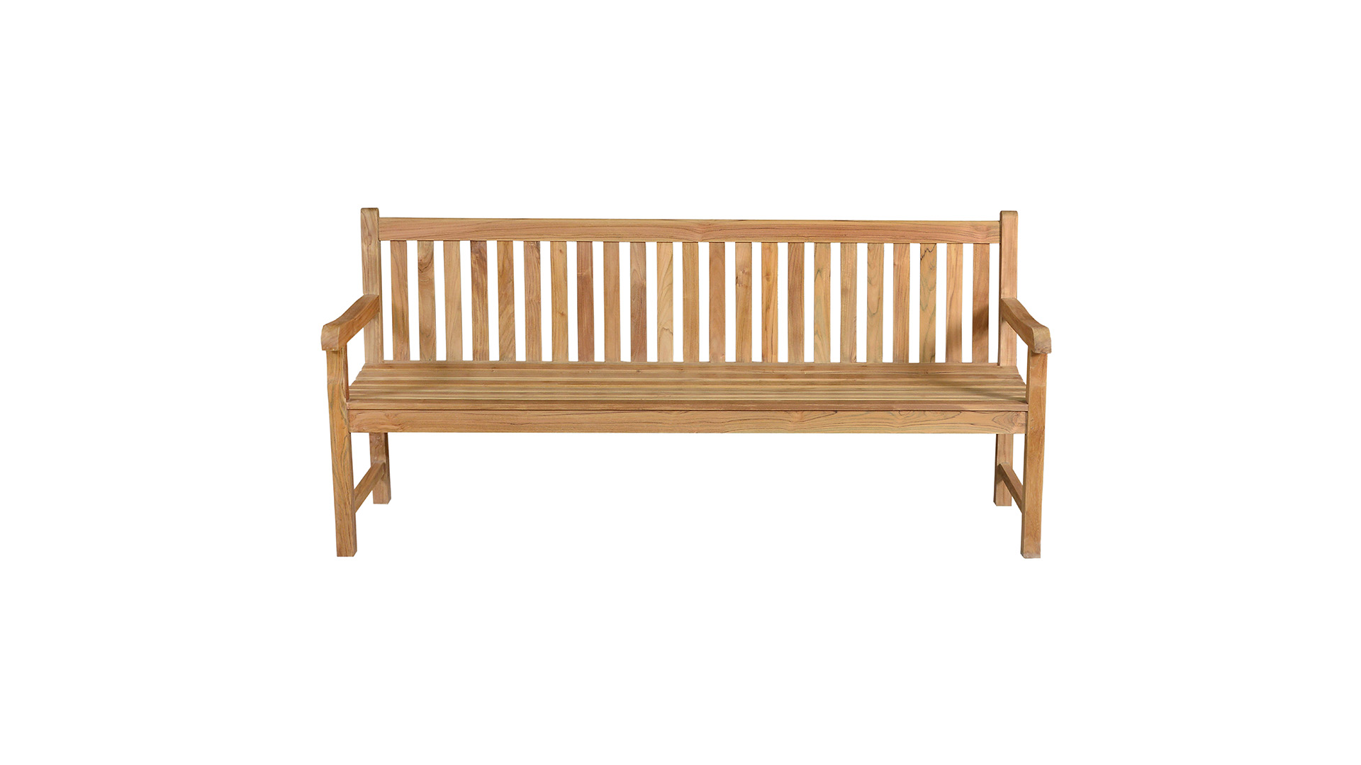 Tuinbank Rechte Rug 180cm P5 Parkbank 180 x 92 x 66cm - Diamond Collection