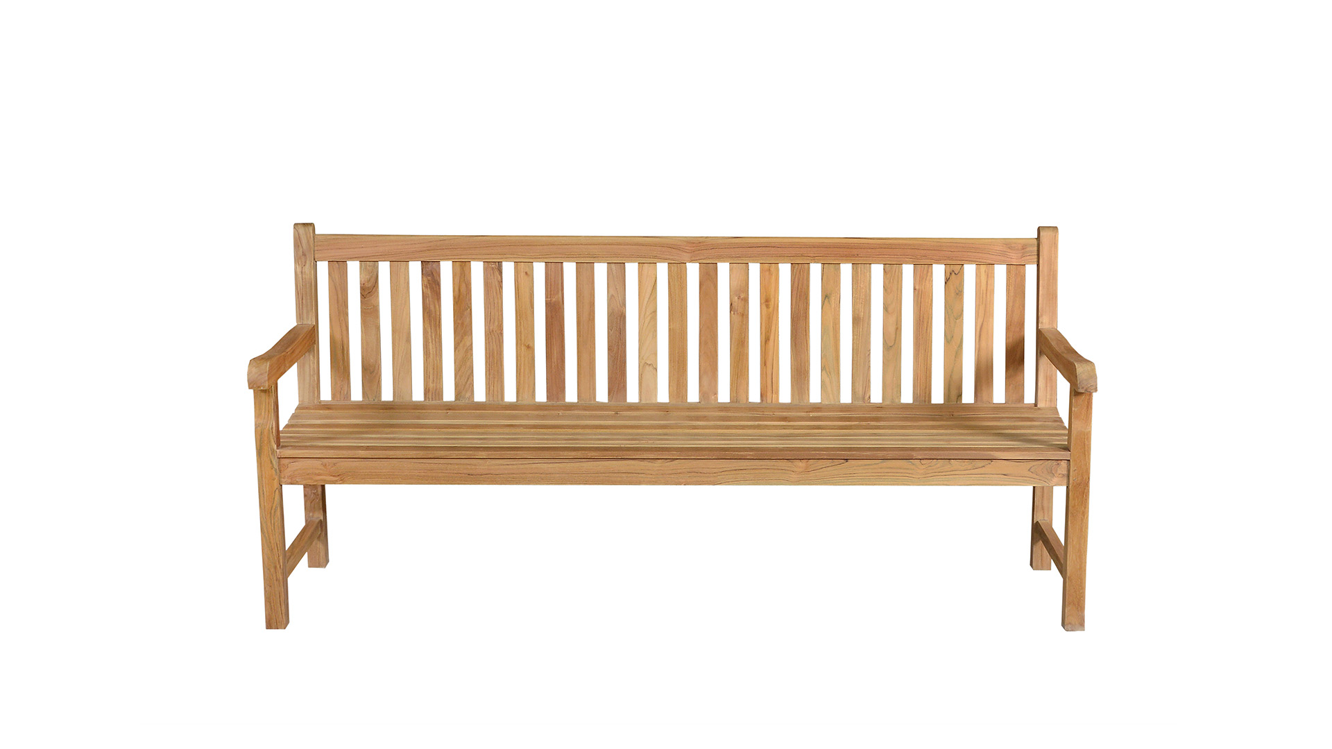 Tuinbank Rechte Rug 200cm P5 Parkbank 200 x 92 x 66cm - Diamond Collection