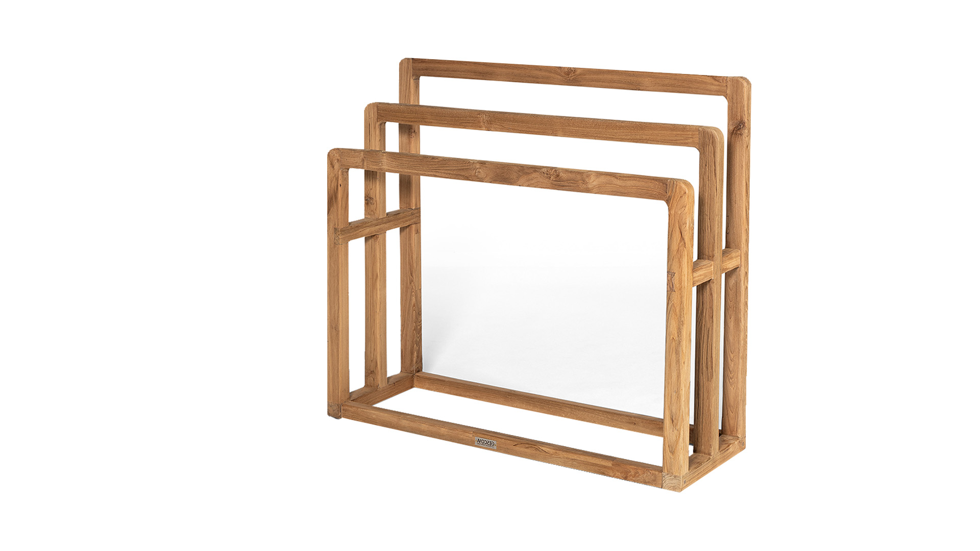 Teak Drying Rack Recup Teak 100cm x 35cm - 3 Levels