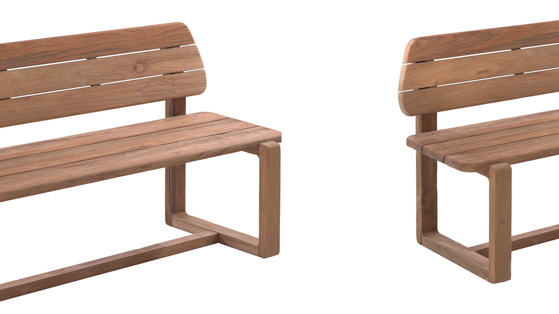 Teak Tuinbank Leon 160cm - Recup Teak