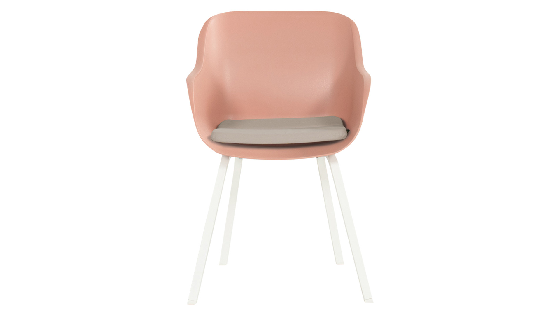 Le Soleil Element Armchair Color Pink With Aluminum Legs Royal White Including Seat Cushion Susy Taupe