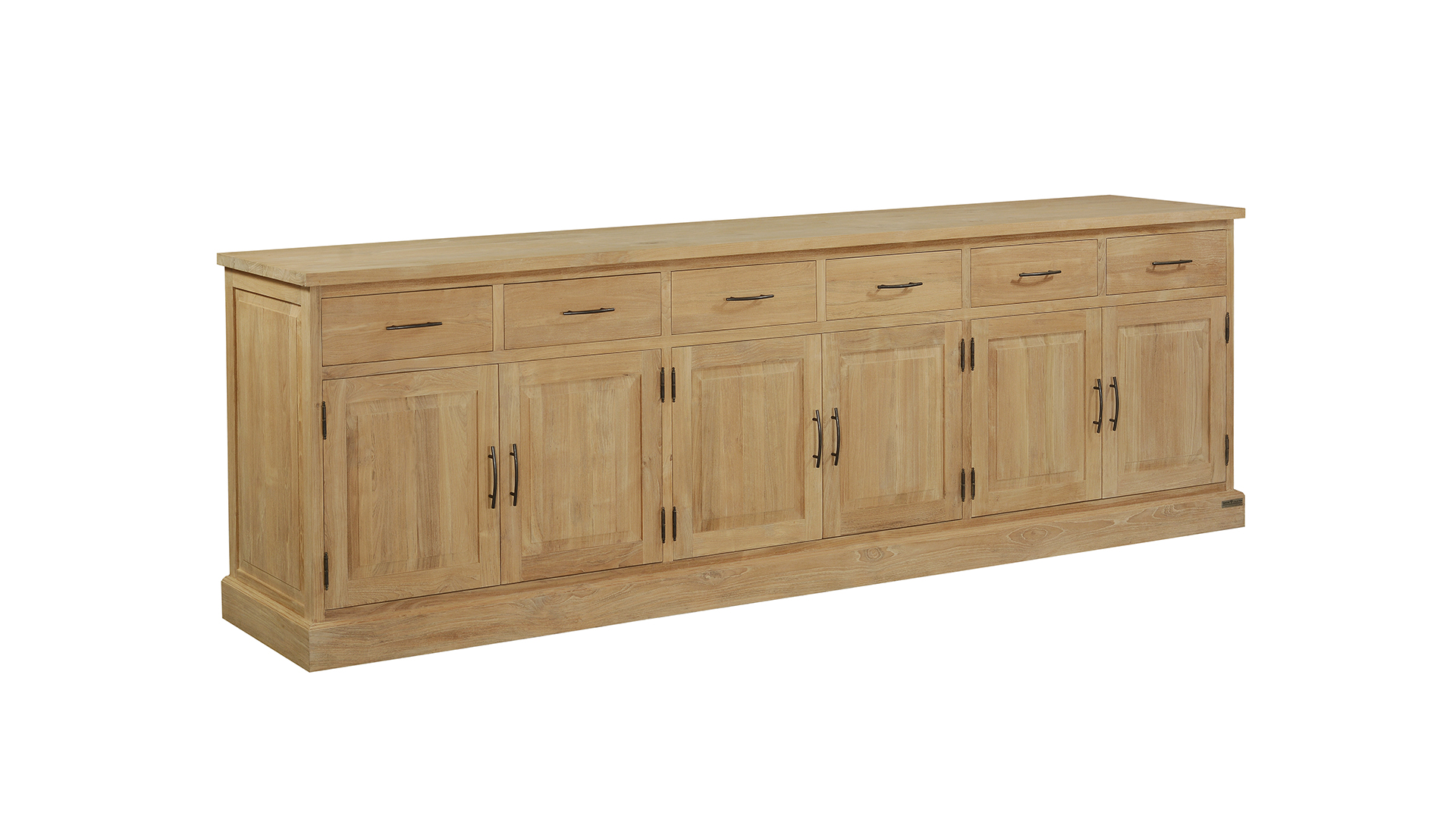 Dressoir Classic 300cm 6 Draaideuren + 6 Laden Classic-Line Diamond Collection