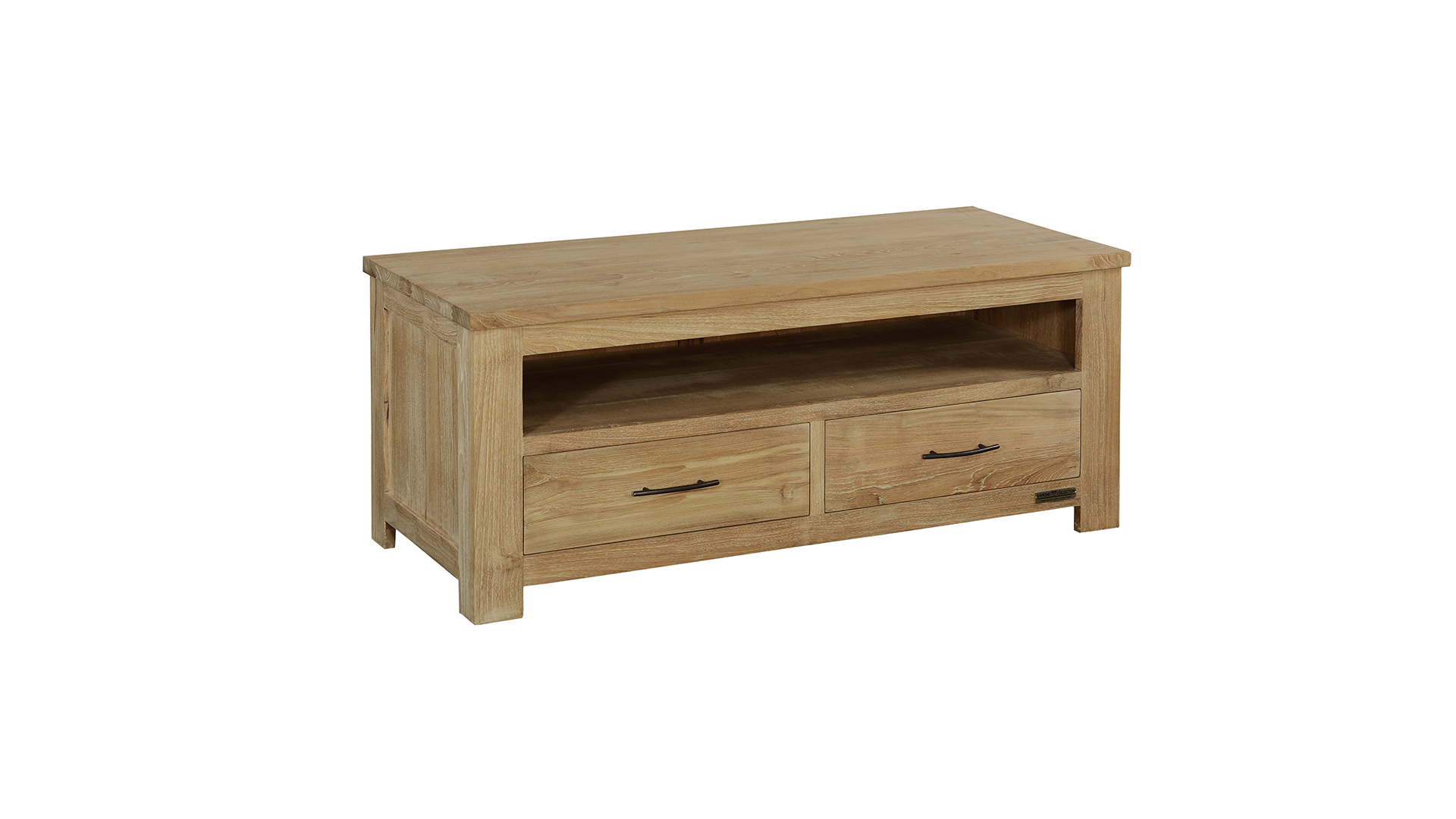 Meuble TV Paula 120cm avec 2 tiroirs - Collection Diamond