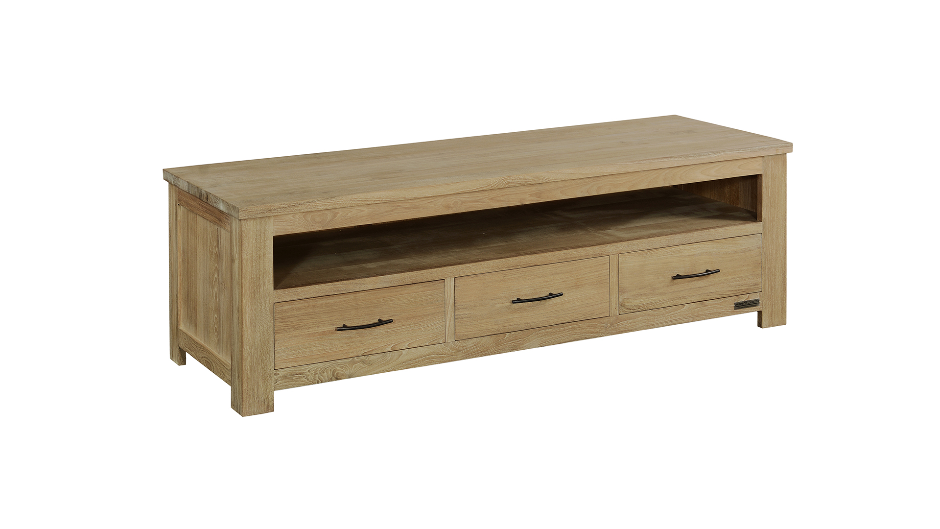 Meuble TV Paula 160cm avec 3 tiroirs - Collection Diamond