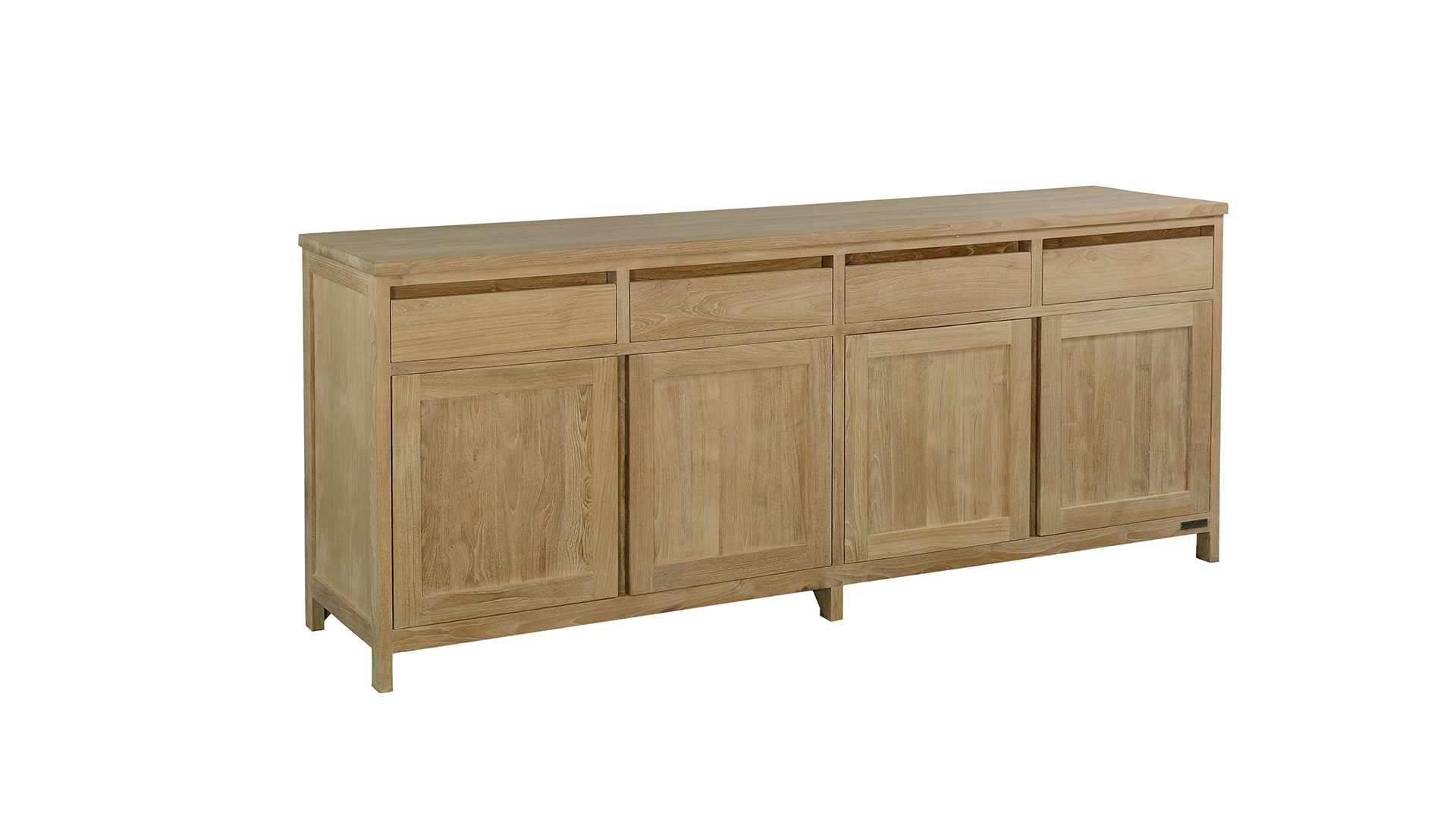 Dressoir Comfort 200cm 4 Draaideuren + 4 Greeploze Laden Comfort-Line Diamond Collection 