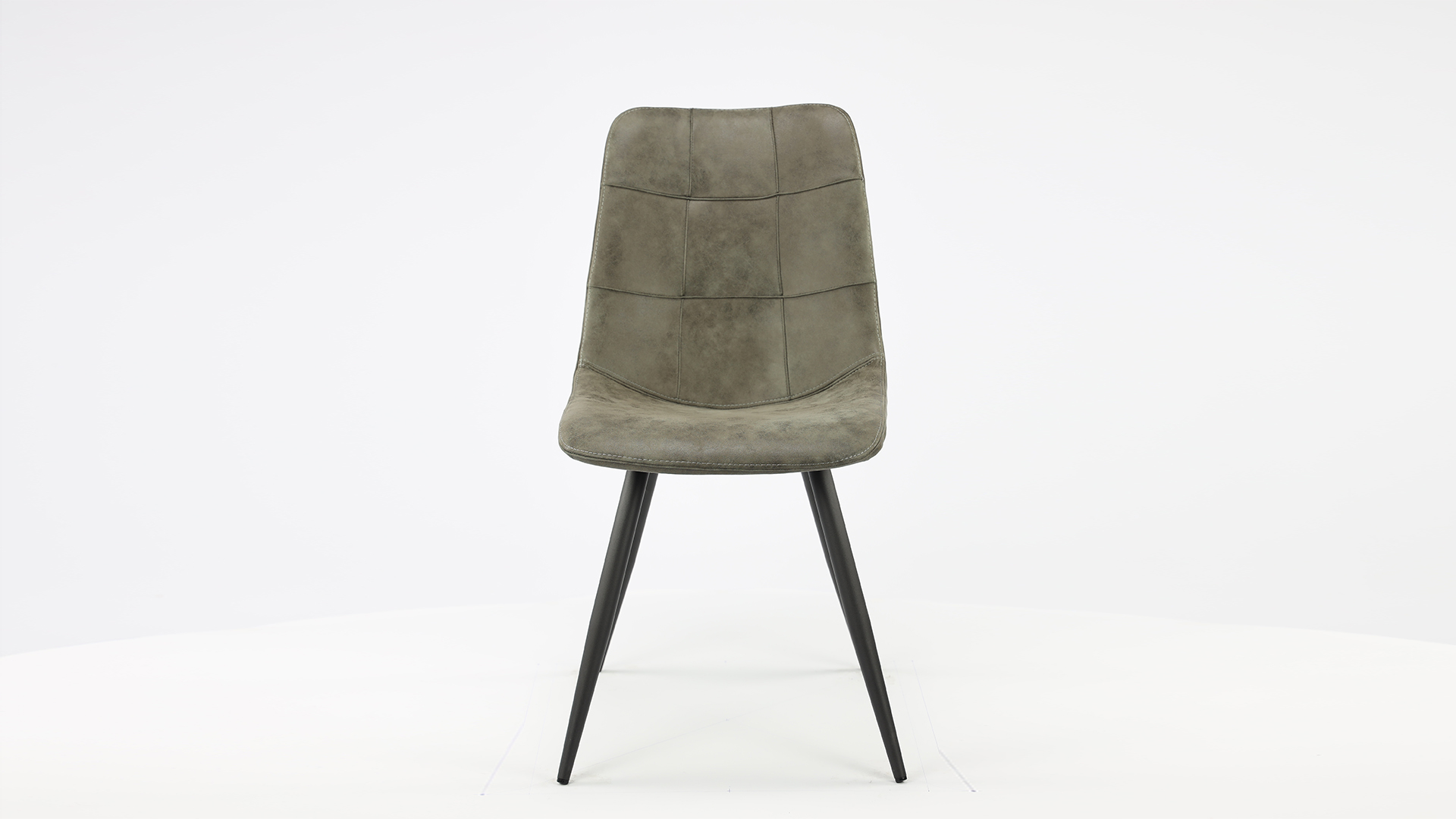 Chaise d'intérieur Peak Softyl Acier - Pieds Noir