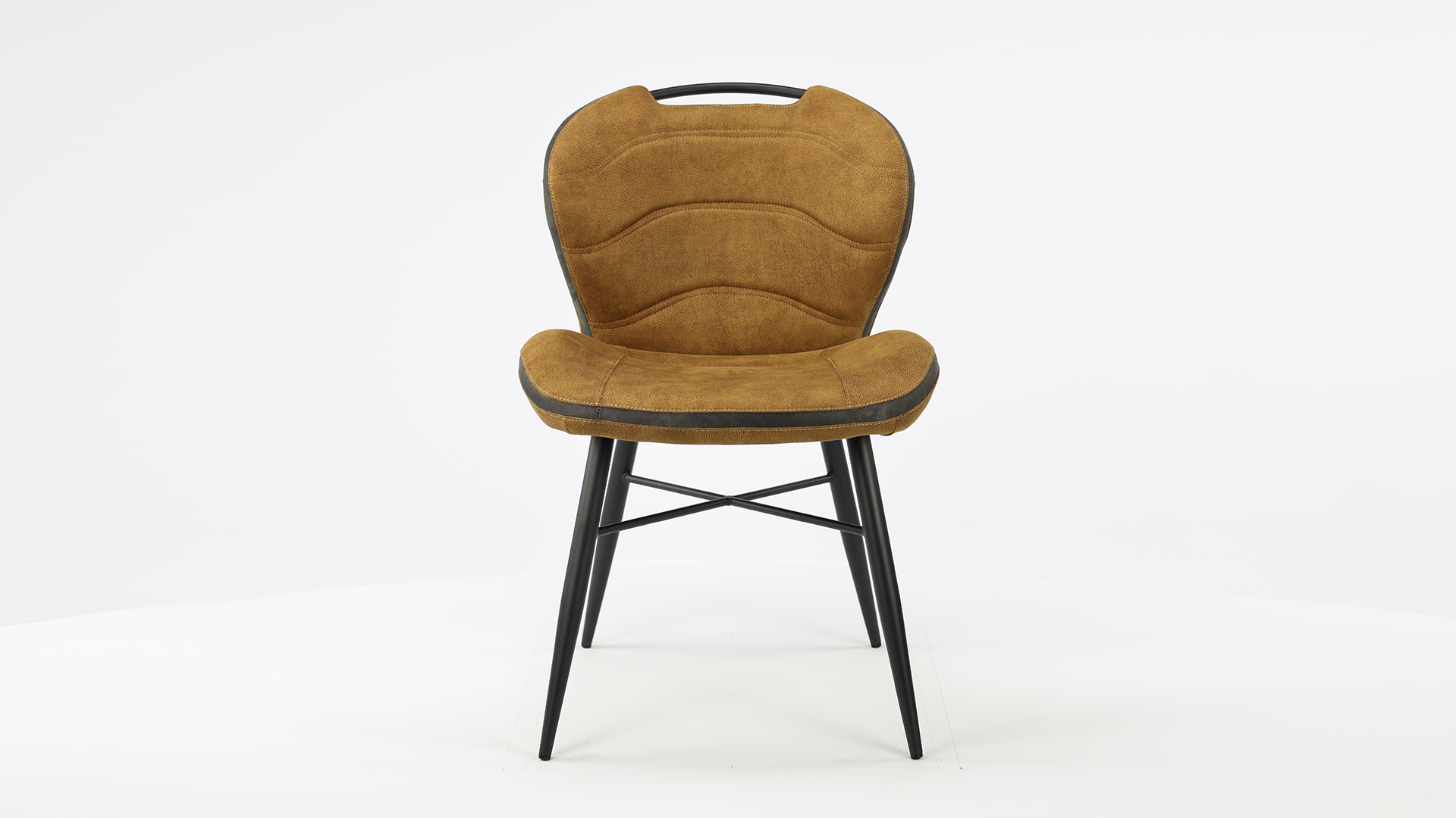 Chaise d'intérieur Talent Luxor Cognac - Pieds Noirs