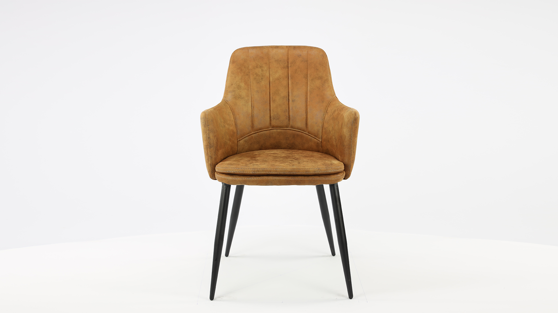 Interior chair Dalma Softyl Cognac - Legs Black