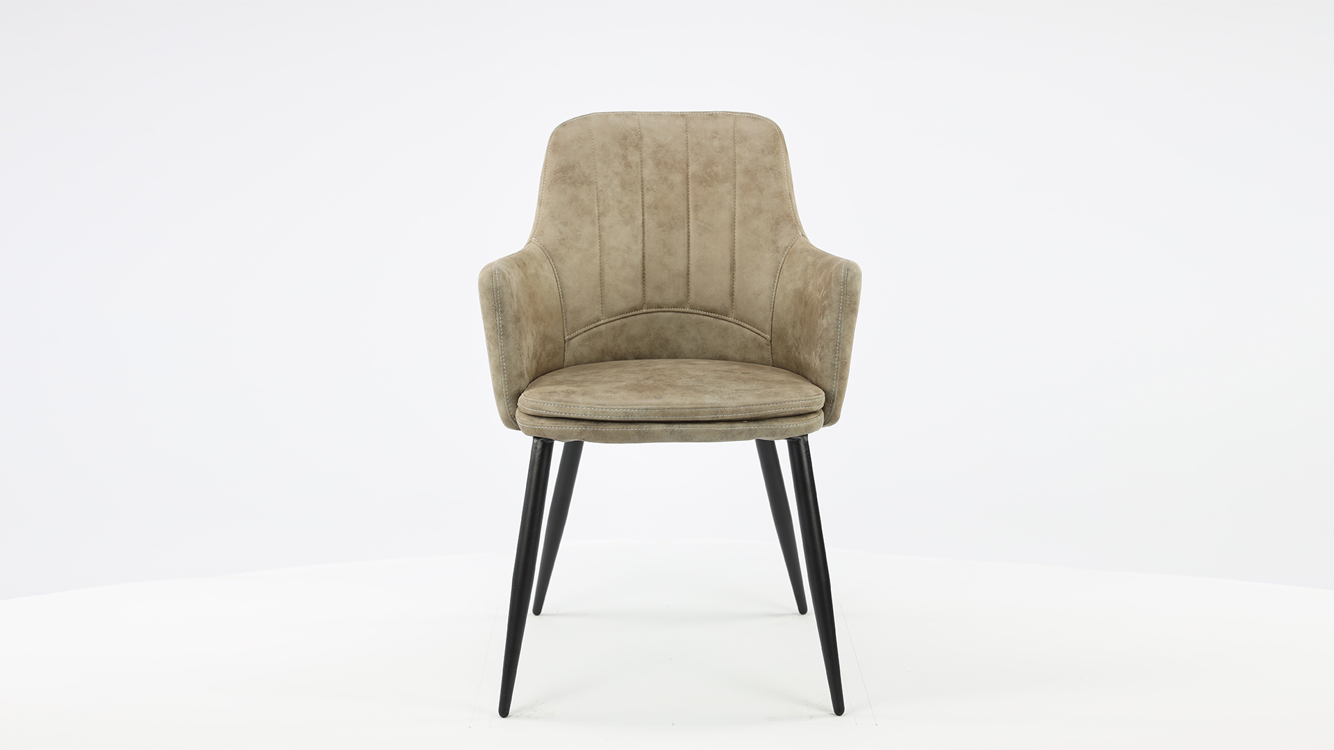 Interior chair Dalma Softyl Pebble - Legs Black