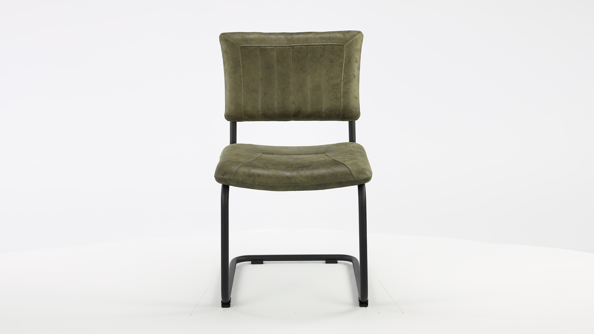 Interior chair Jax Softyl Olive - Legs Black