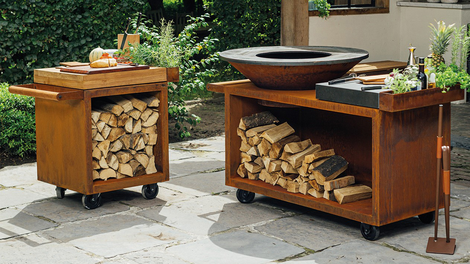 Ofyr Island+ Corten 100 Pro Ceramic Dark Gray und Airflowplate