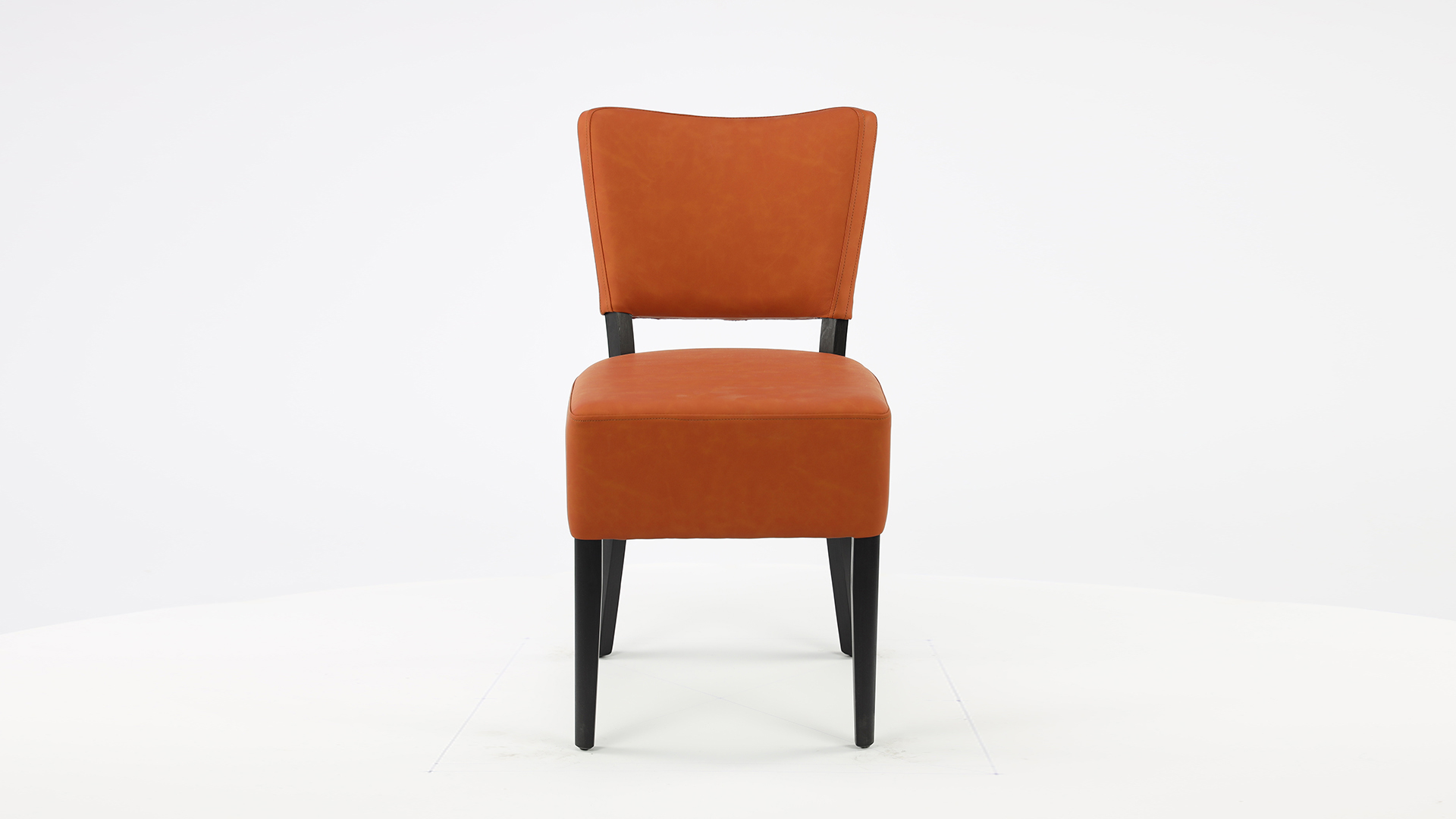 Interior chair Noblesse Eco Color Vintage Cognac Legs Black