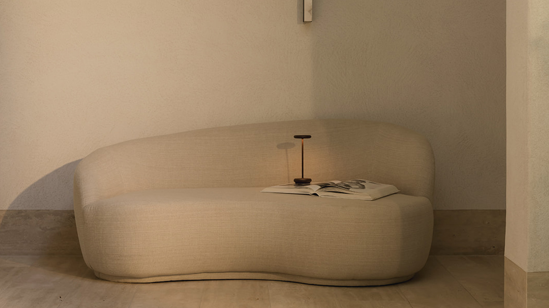 Qoozii Lana Corten Designlamp - Dia 9cm x H24cm - Draadloos