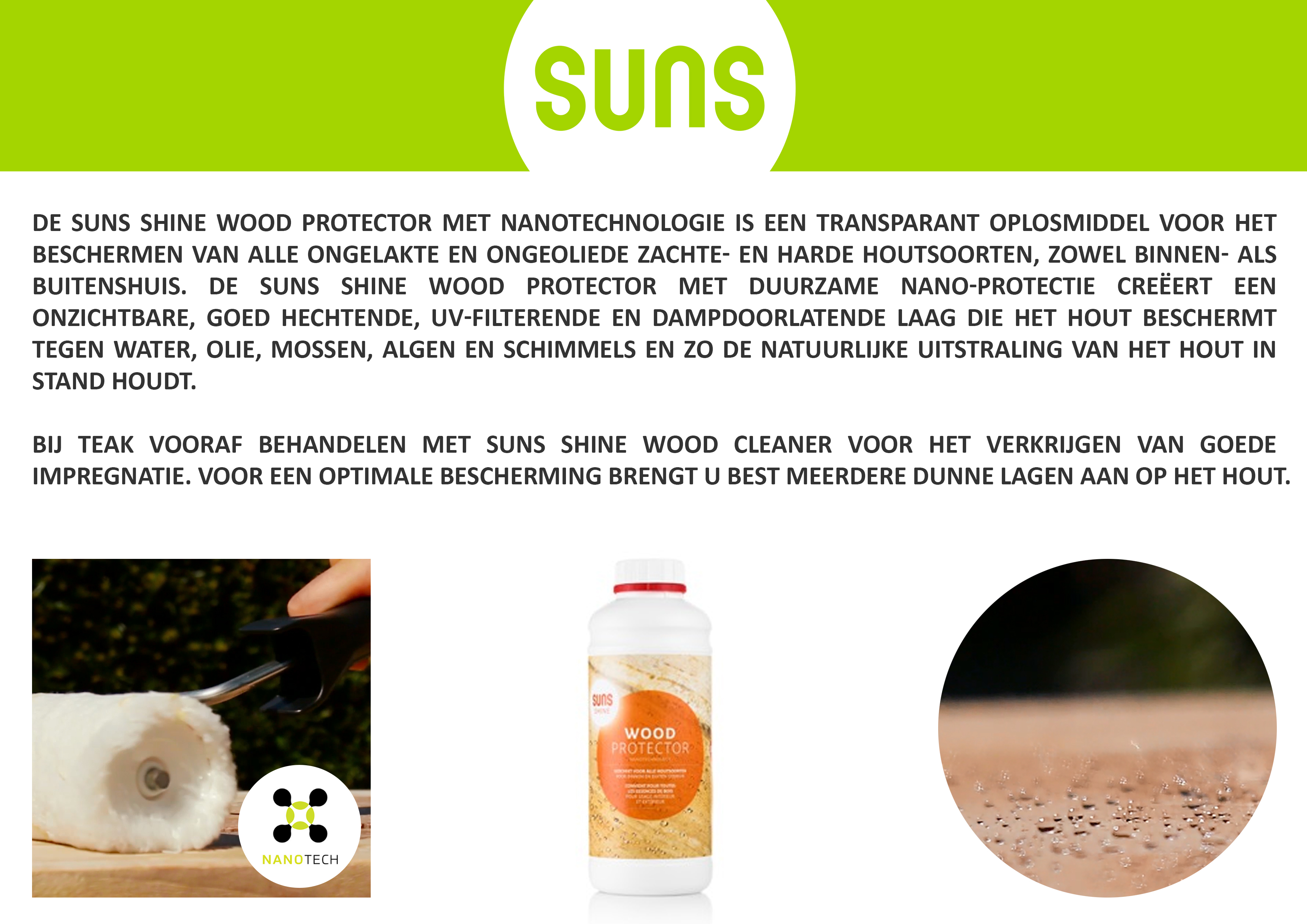 Suns Shine Wood Protector 1L