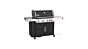Genesis E-435 Schwarz mit GBS-Grillrost + Sear Station und Seitenbrenner 2