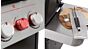 Genesis E-435 Schwarz mit GBS-Grillrost + Sear Station und Seitenbrenner 3