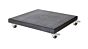 Parasol base Modena on wheels 120KG Granite Black Polished