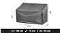 AeroCover Gartenbank Schutzhülle 160x75xH65/85cm 2