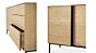 Chêne Buffet Whitebird 180 x 45cm Ethnicraft 3