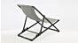 Alu Libec Transat Charcoal Mat - Textilène Gris Argent 3