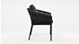 Chaise Alu Gabon Alu Charbon Mat + Cordon extérieur Gris Foncé 2